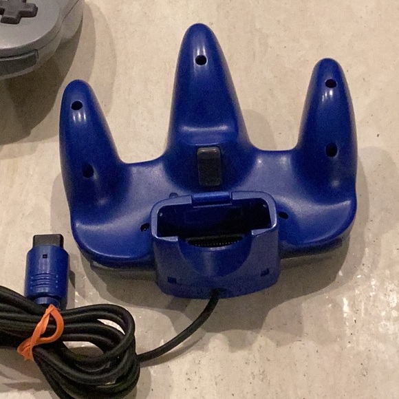 Nintendo 64 Controllers Original N64 Controller Lot Of 2 Blue Grey - Picture 13 of 16